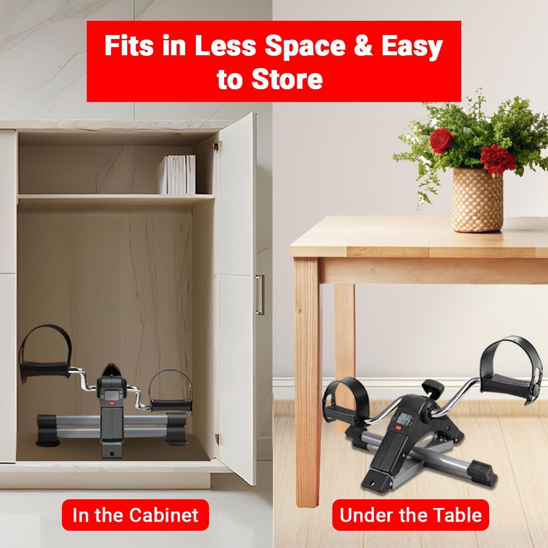Mini Foldable Arm & Leg Pedal Exerciser
