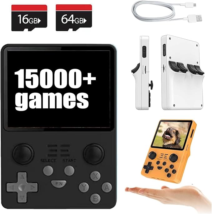 PocketGamer 2.0 Mini Retro Handheld Console (16+64GB)