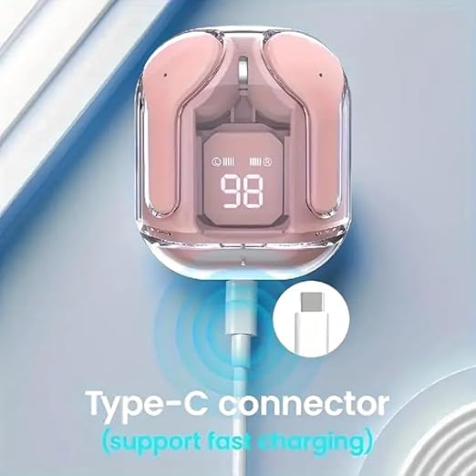 Wireless Earbuds with LED Display Case