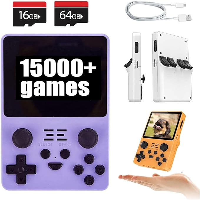 PocketGamer 2.0 Mini Retro Handheld Console (16+64GB)