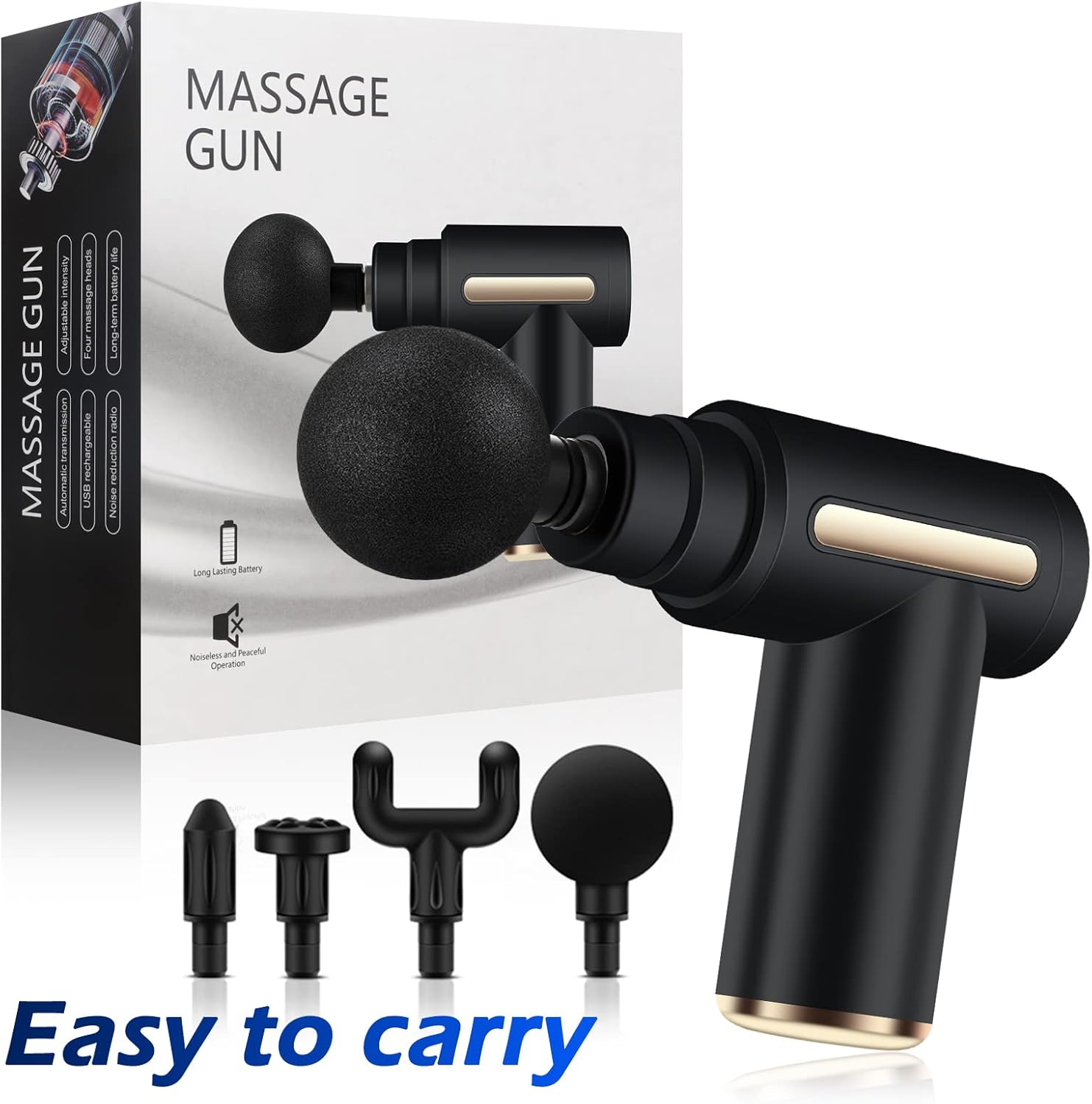 Uplayteck Mini Massage Gun – Deep Tissue Handheld Massager