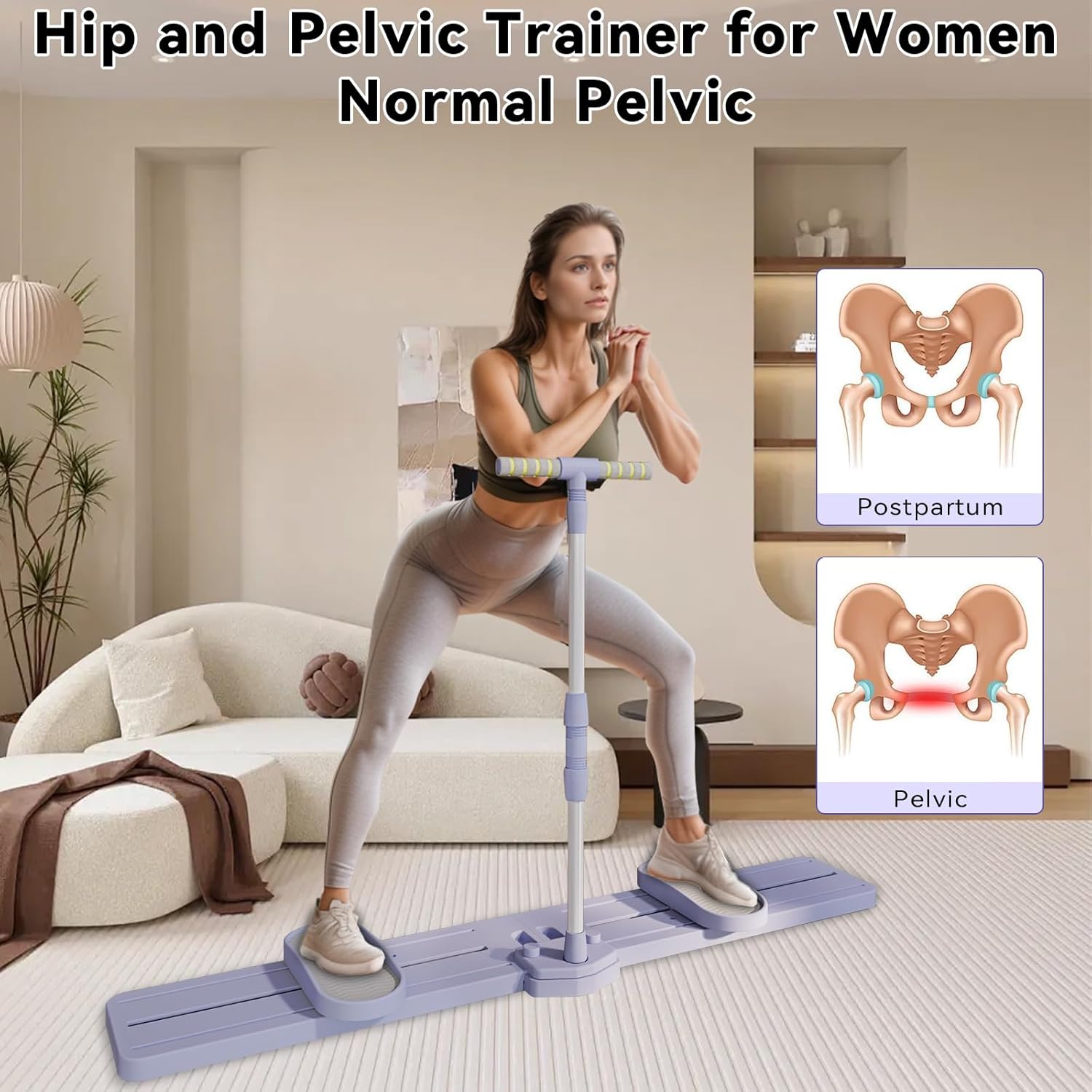 Foldable Ski & Leg Exercise Machine