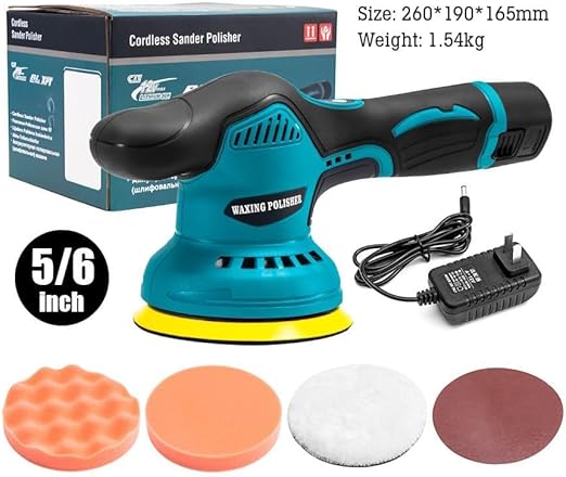 BOSS LIFESTYLE Cordless Car Polisher & Buffer