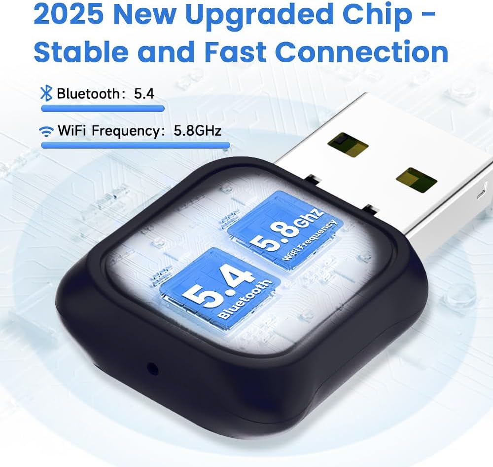 Mini 2-in-1 Wireless Android Auto & CarPlay Adapter