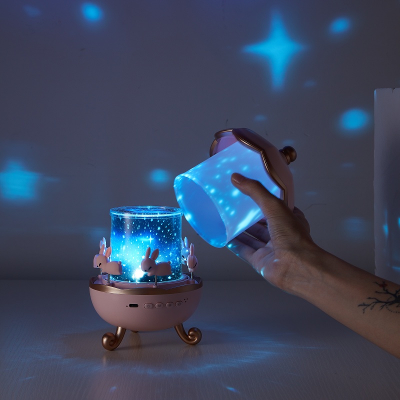 Glaceon Star Projector Night Light for Kids
