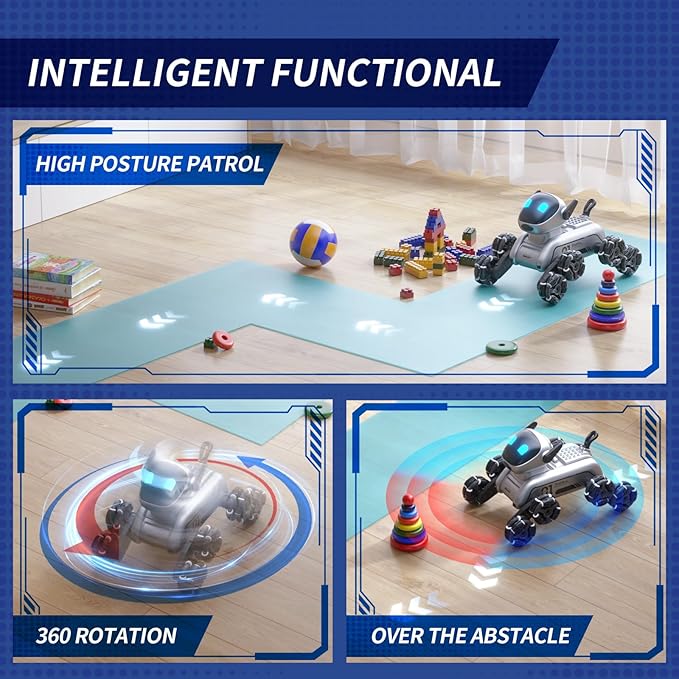 Skirfy Smart Robot Dog Toy for Kids