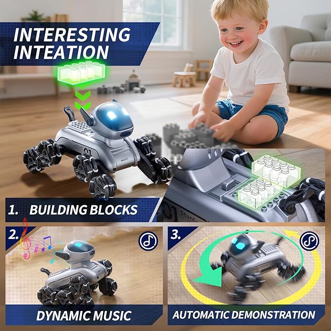 Skirfy Smart Robot Dog Toy for Kids