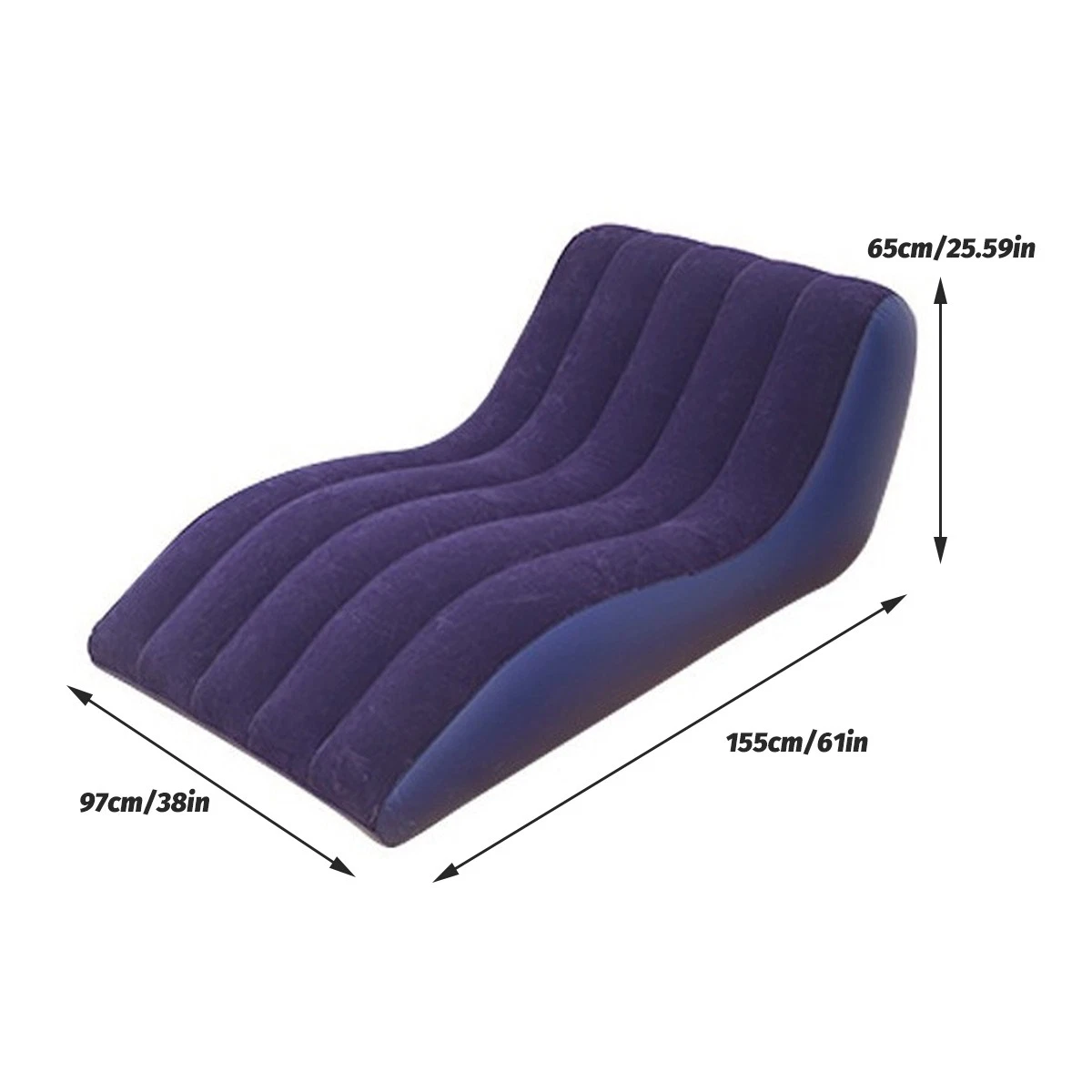 Outdoor Flocking Inflatable Sofa