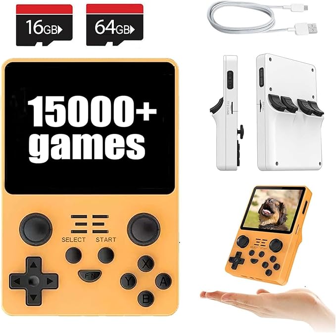 PocketGamer 2.0 Mini Retro Handheld Console (16+64GB)