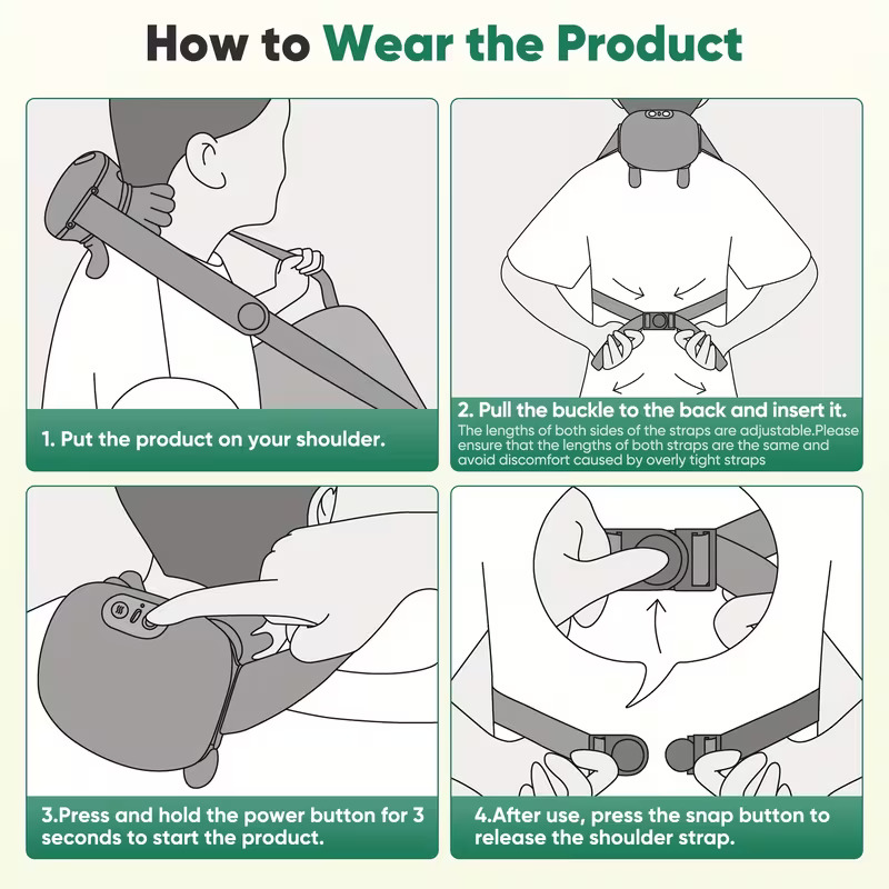 USB Cordless Electric Massager