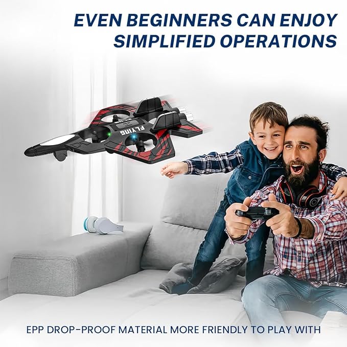 L0712 rc plane for Kids Remote Control Foam Jet Airplane Drone