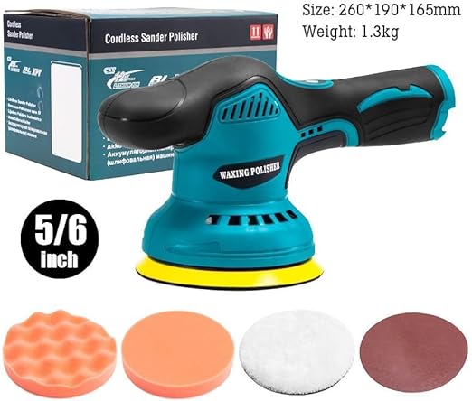 BOSS LIFESTYLE Cordless Car Polisher & Buffer