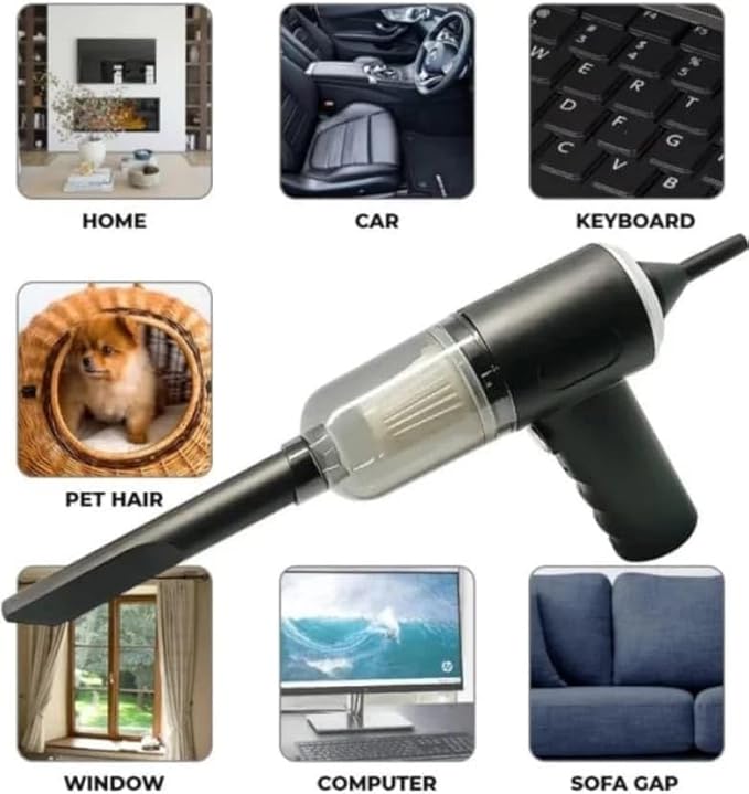 3-in-1 Mini Cordless Vacuum Cleaner AS-228 (9000Pa)