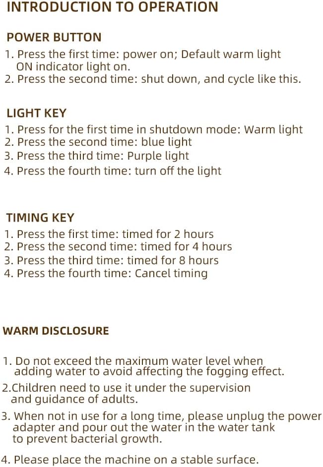 Water Drip Aromatherapy Humidifier with LED Light & Remote