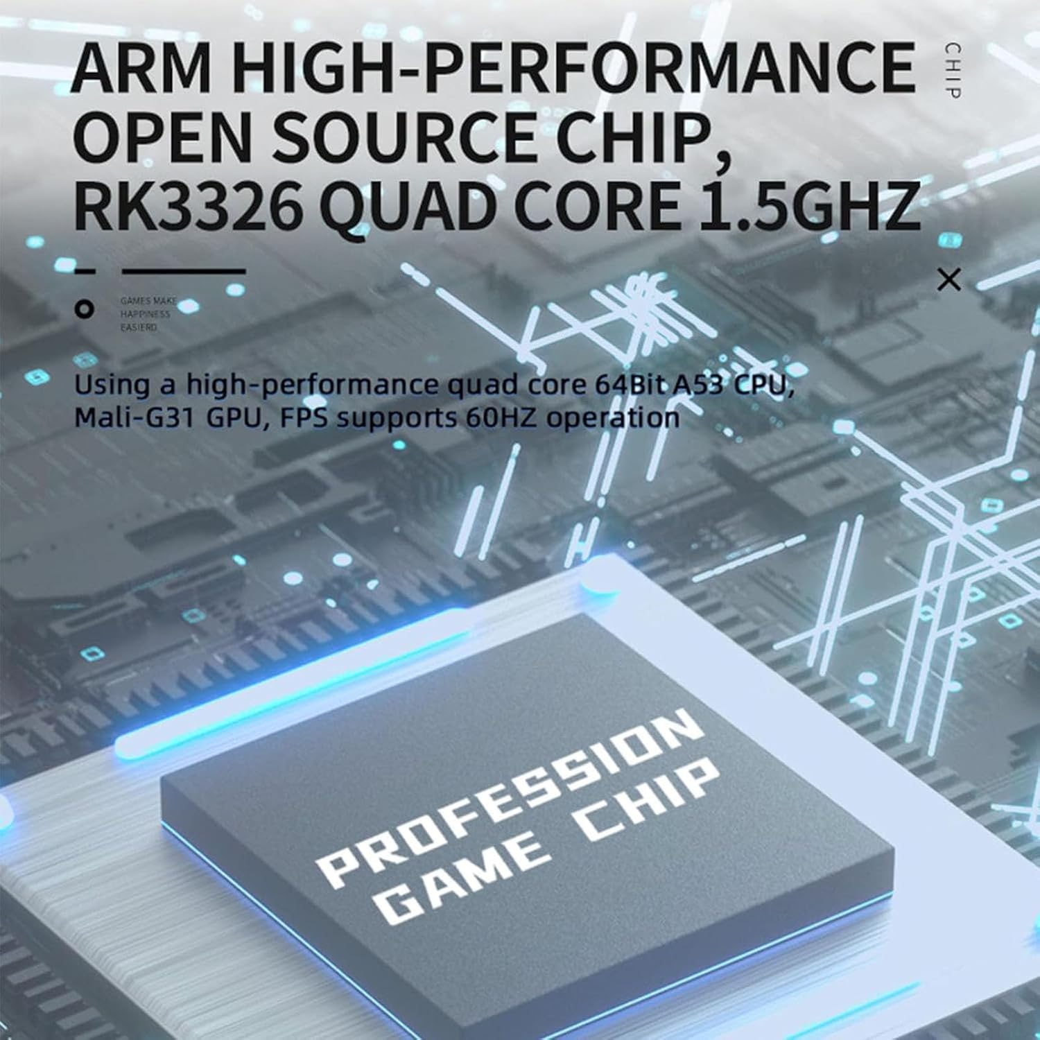 PocketGamer 2.0 Mini Retro Handheld Console (16+64GB)