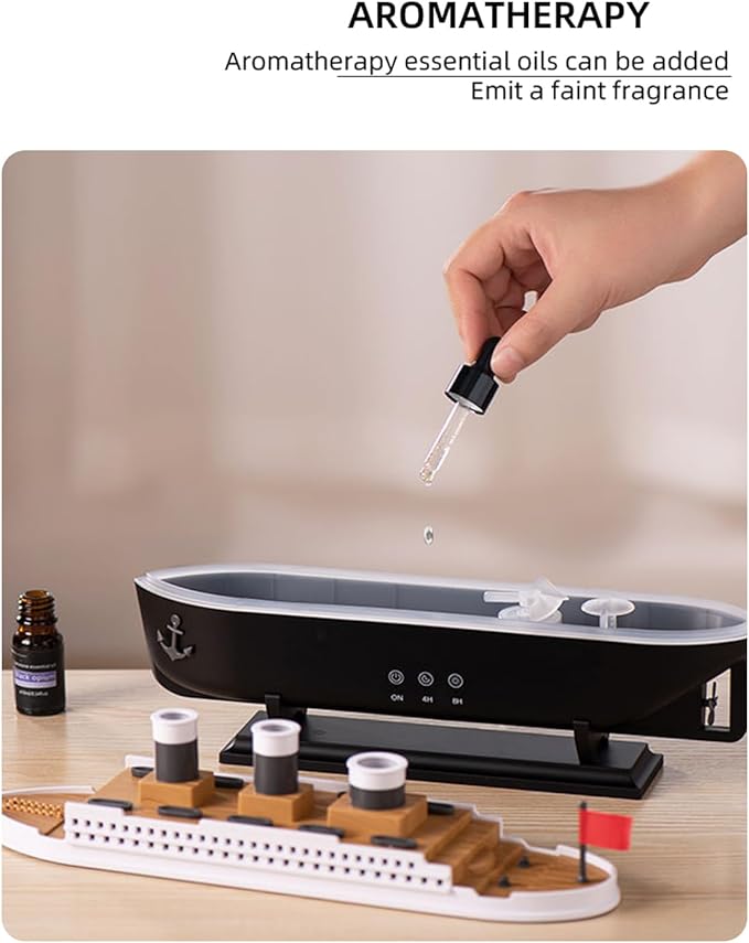 Jellyfish Steam Aromatherapy Oil Diffuser with LED Lights