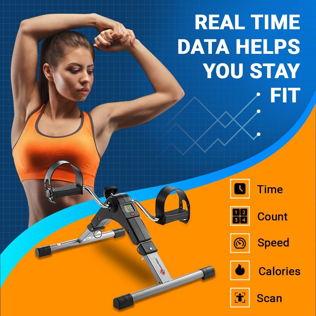 Mini Foldable Arm & Leg Pedal Exerciser