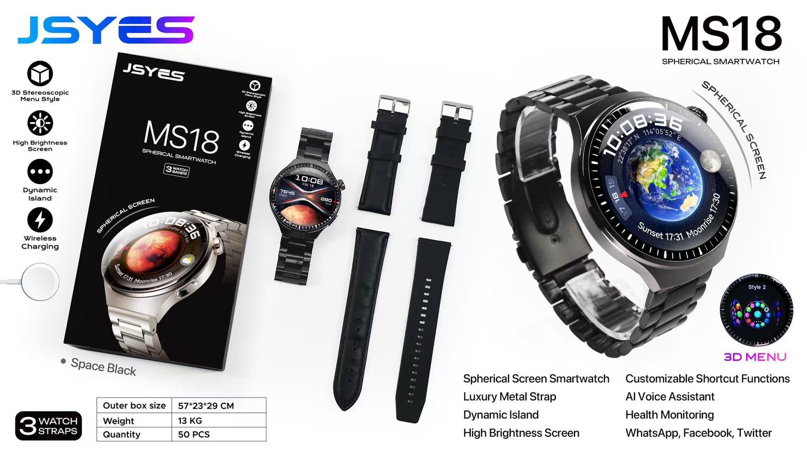 JSYES MS 18 Smartwatch
