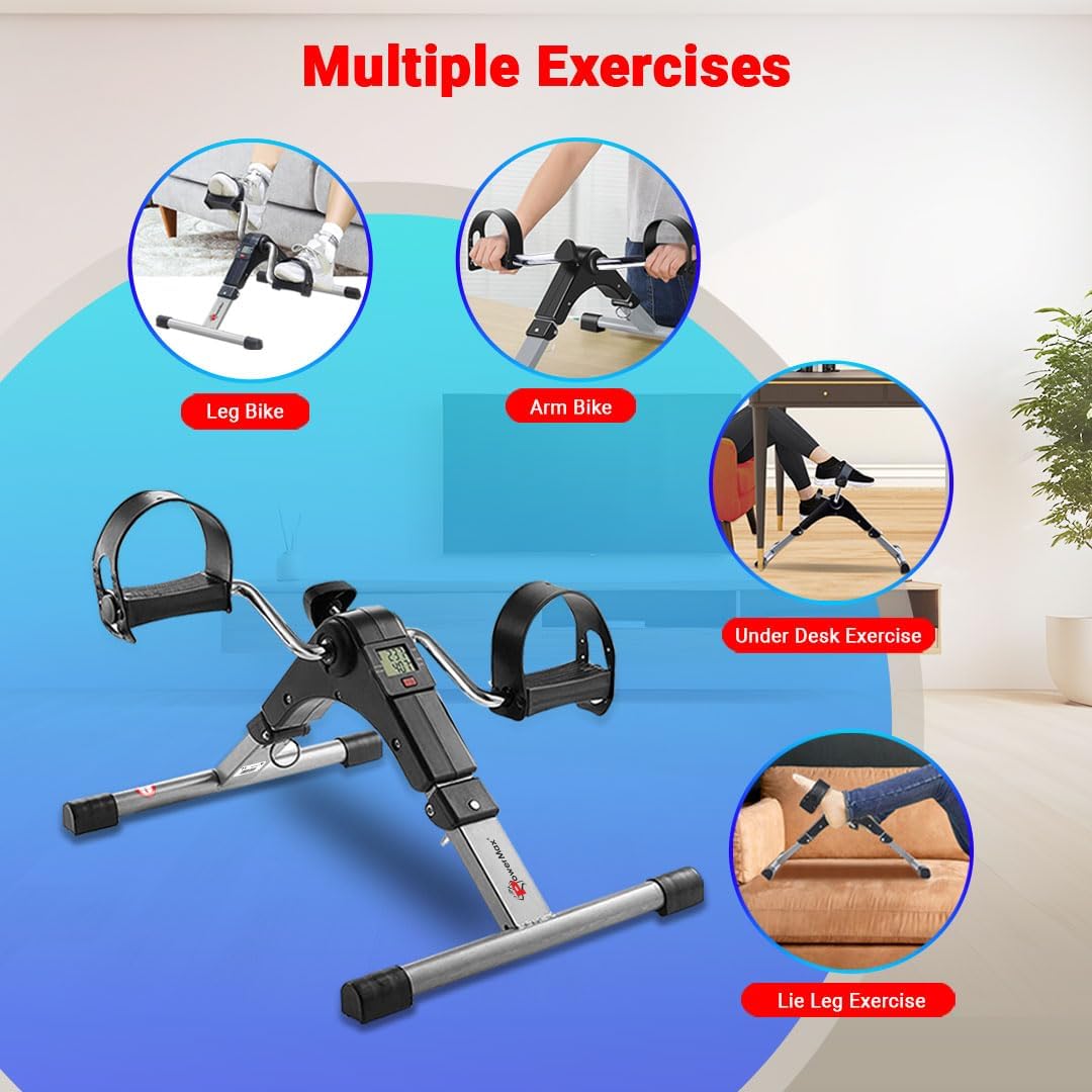 Mini Foldable Arm & Leg Pedal Exerciser