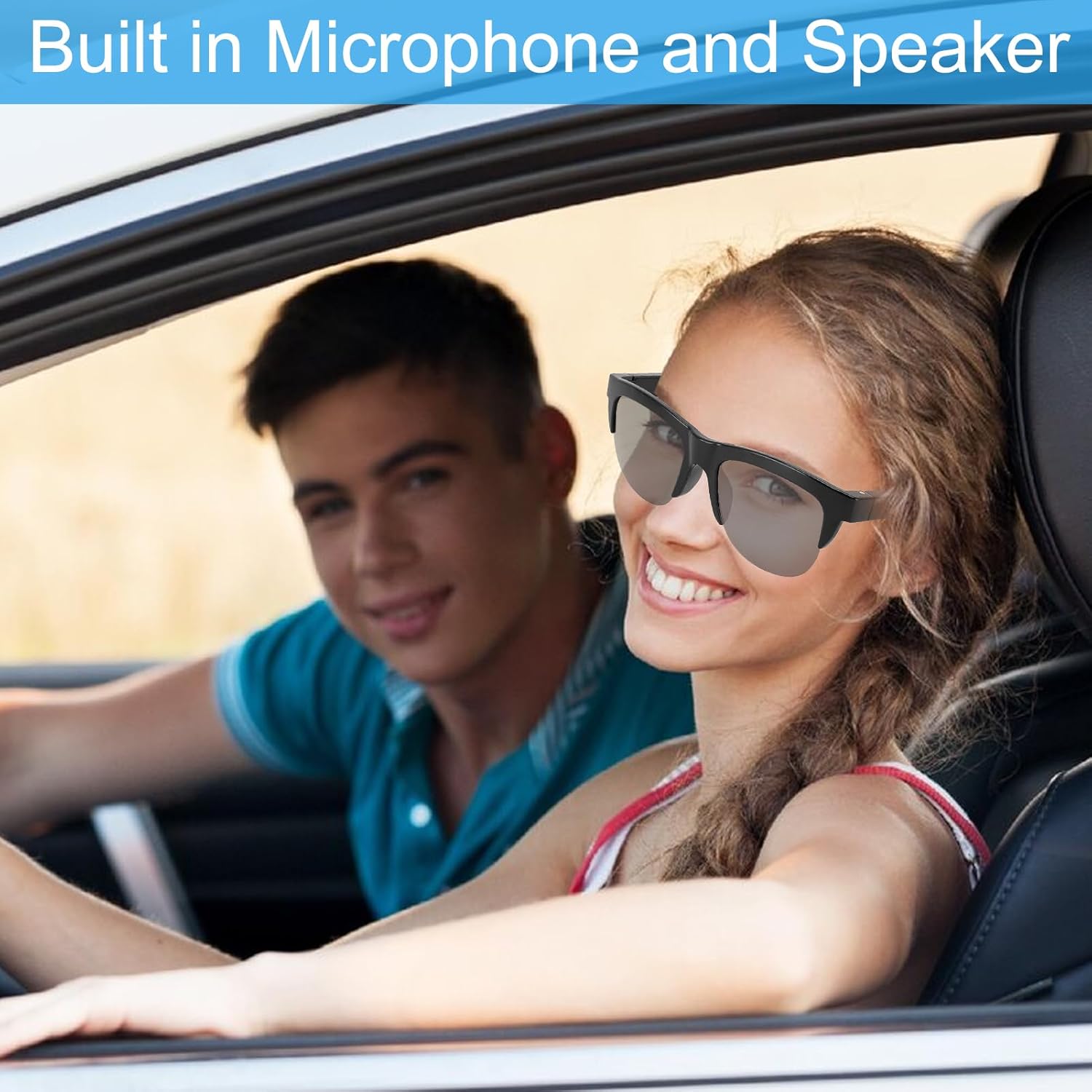 Annadue Smart Translator Glasses with Bluetooth 5.4