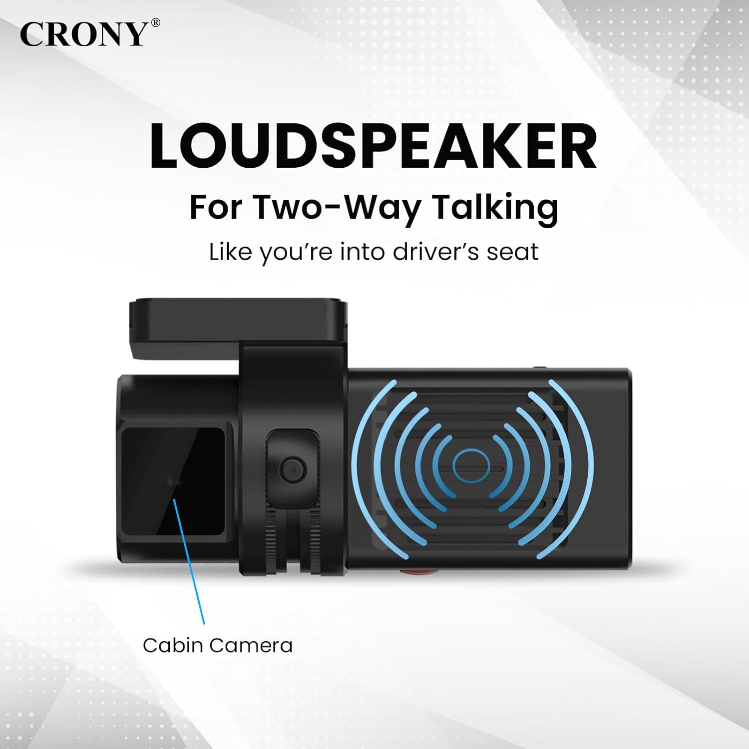 CRONY JC181 Front & Rear Dash Cam – 4G 1080P Full HD